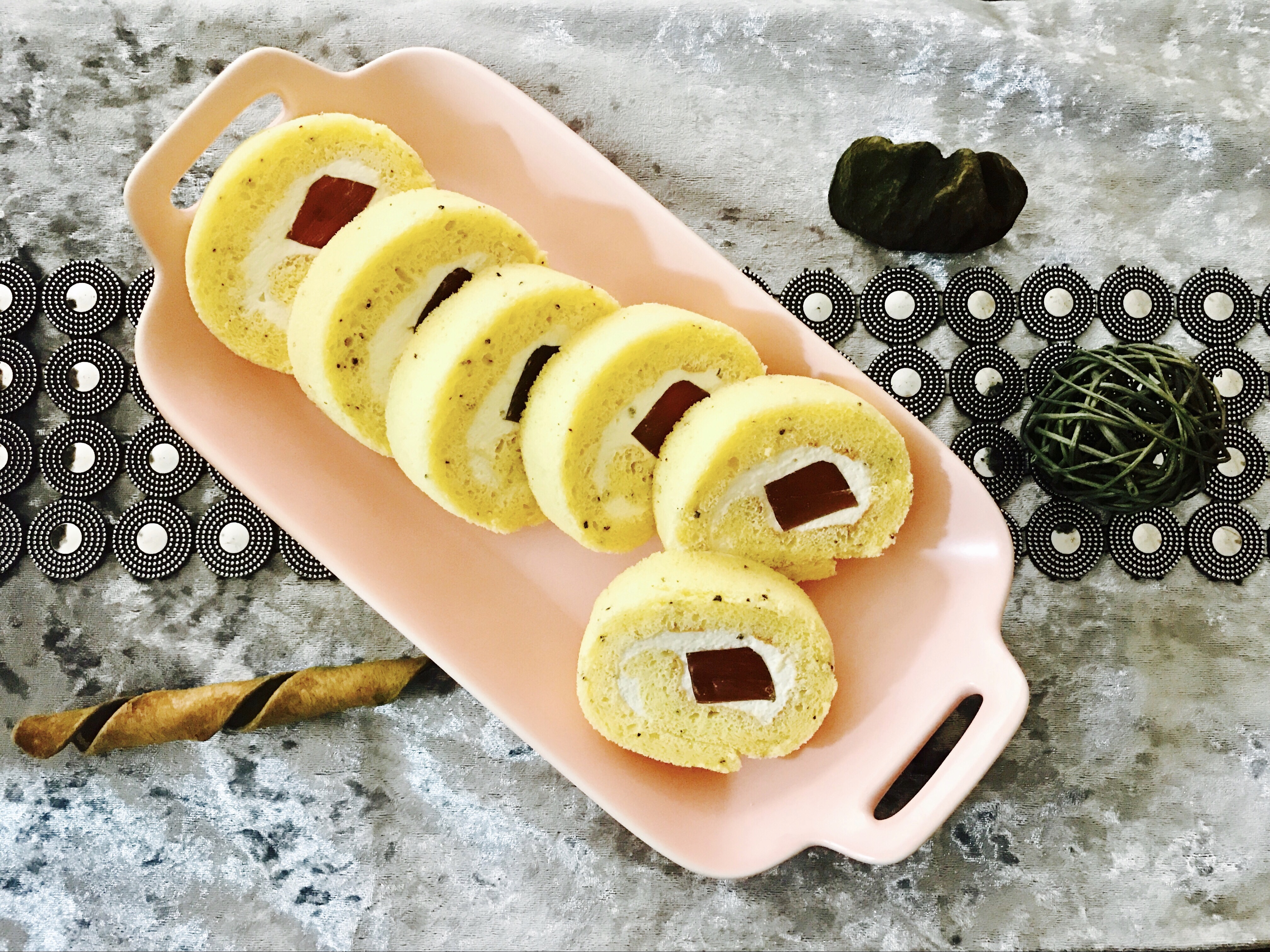 Sea Salt Black Tea Roll Sea Salt Black Tea Roll